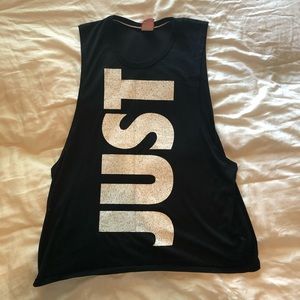 Nike Just Do It Muscle Shirt Workout Tank